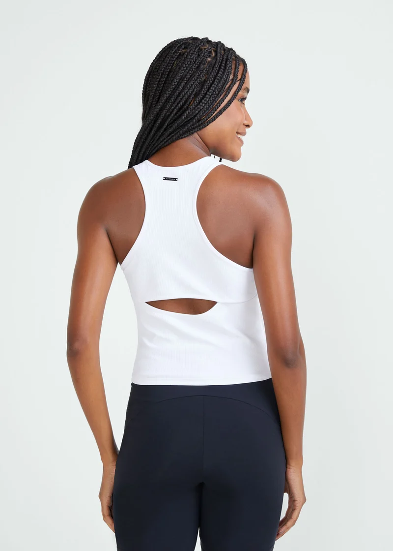 T-Shirt Sem Manga Mulher Runner