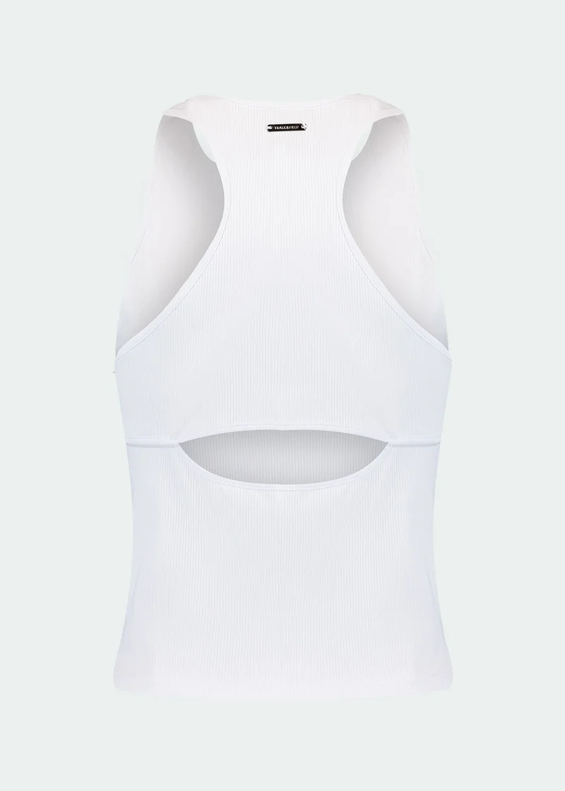 T-Shirt Sem Manga Mulher Runner