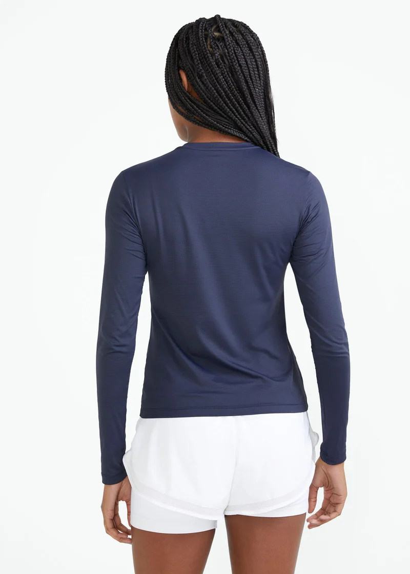 T-Shirt Mulher Manga Longa Uv Mesh
