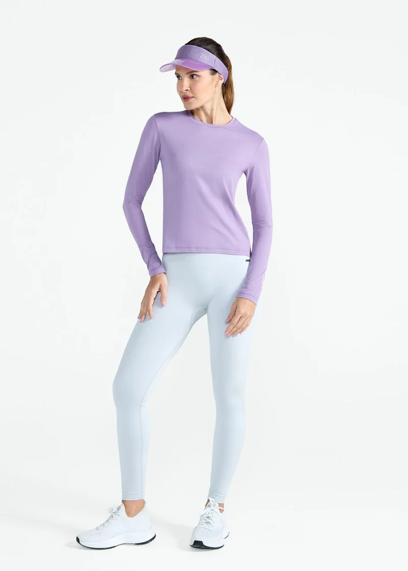 T-Shirt Mulher Manga Longa Uv Mesh