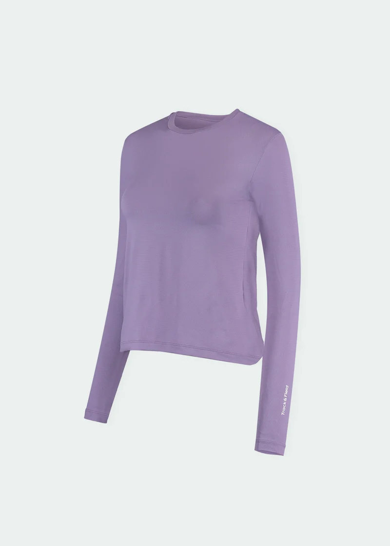 T-Shirt Mulher Manga Longa Uv Mesh