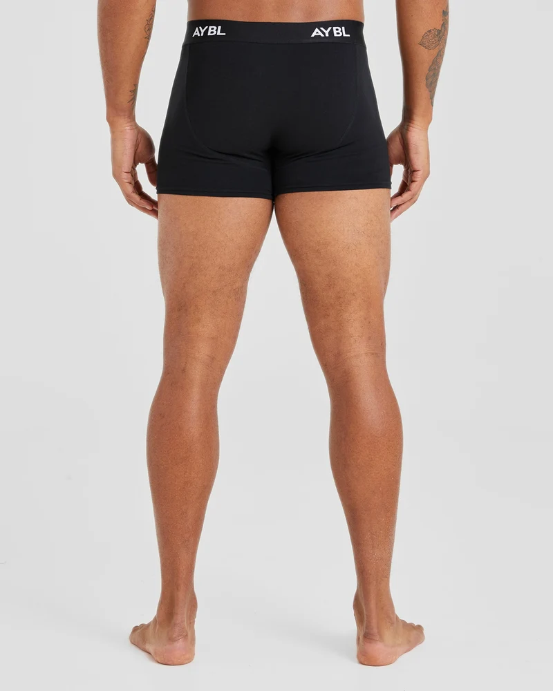 Essential Boxer Trunk (3 pack) - Noir