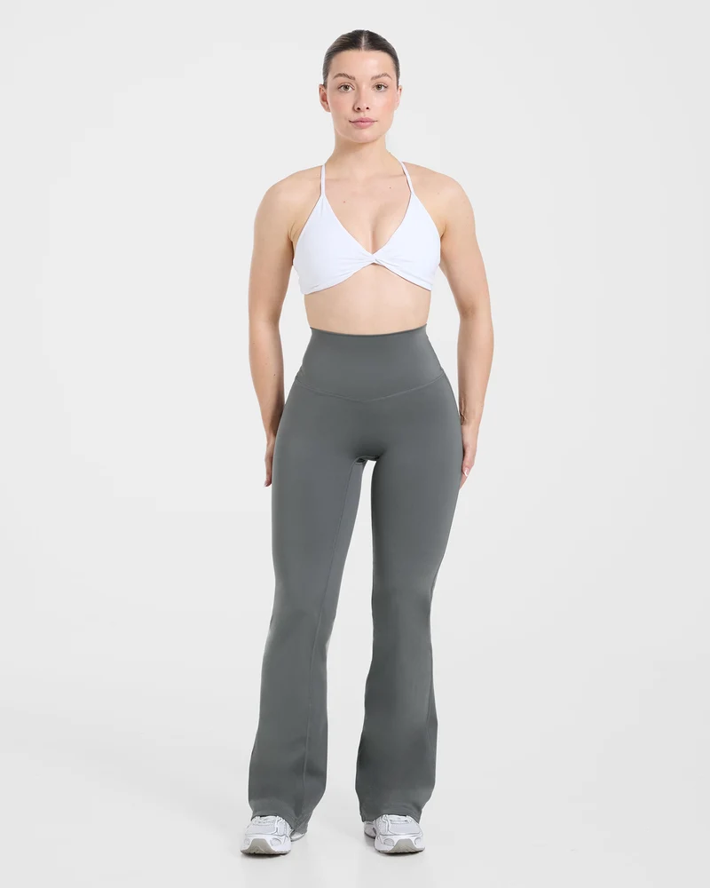 Sculpt Flared Leggings - Charcoal