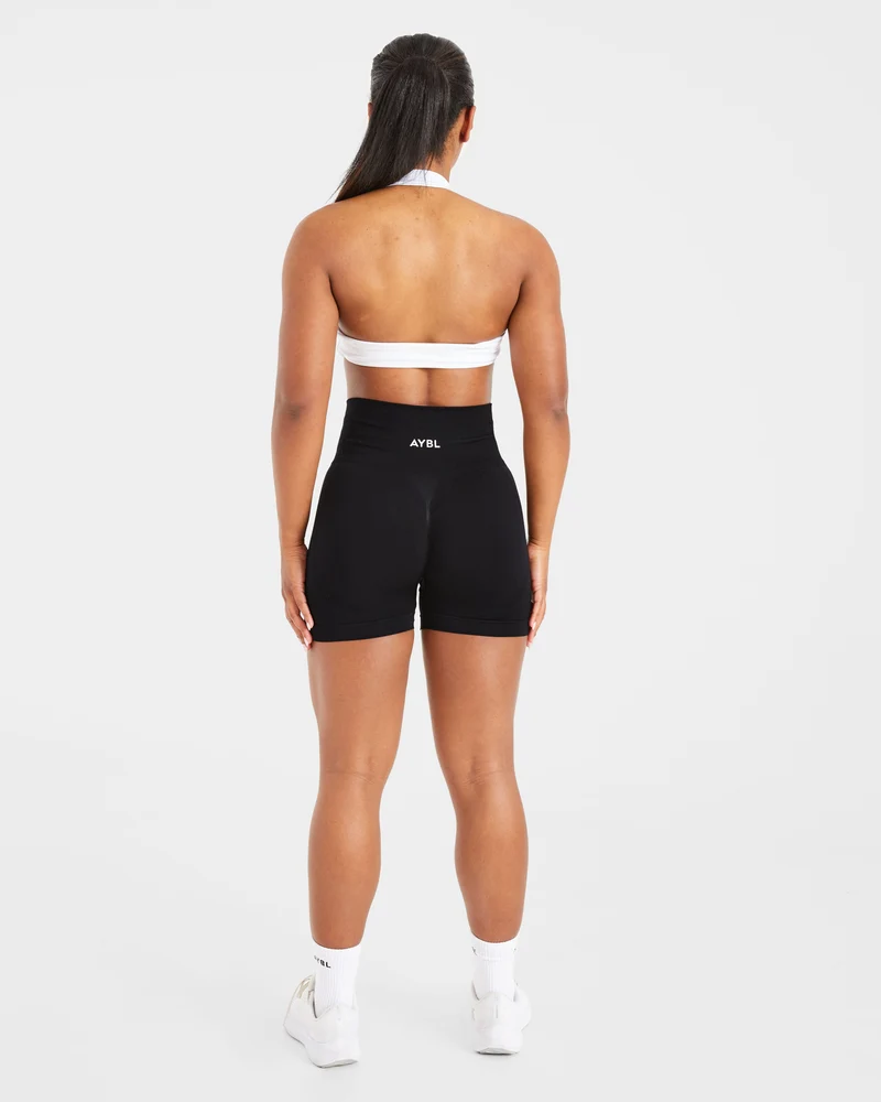 Essential Halterneck Sports Bra - Blanc