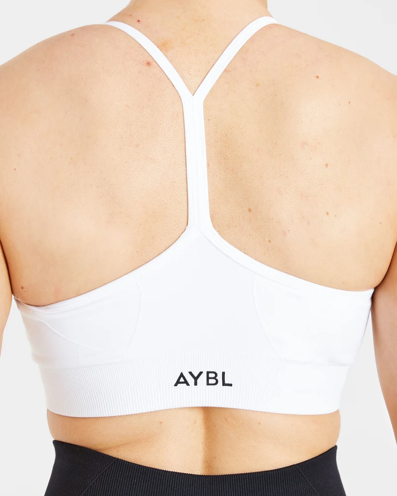 Empower Seamless Sports Bra - Blanc