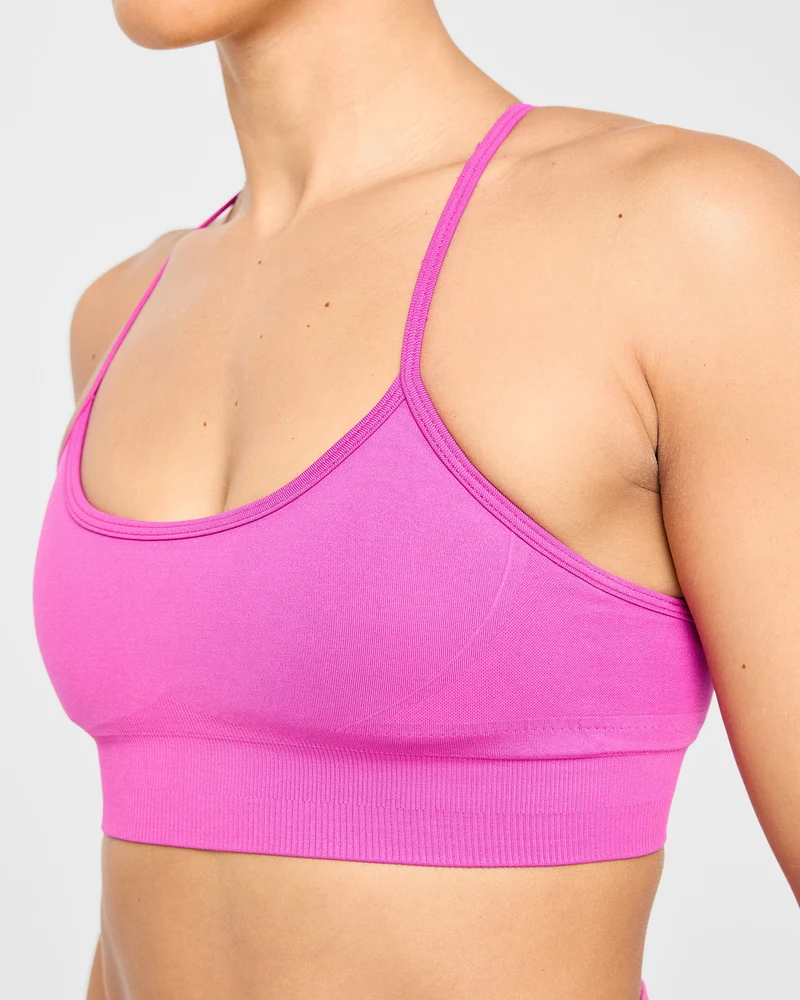 Empower Seamless Sports Bra - Magenta