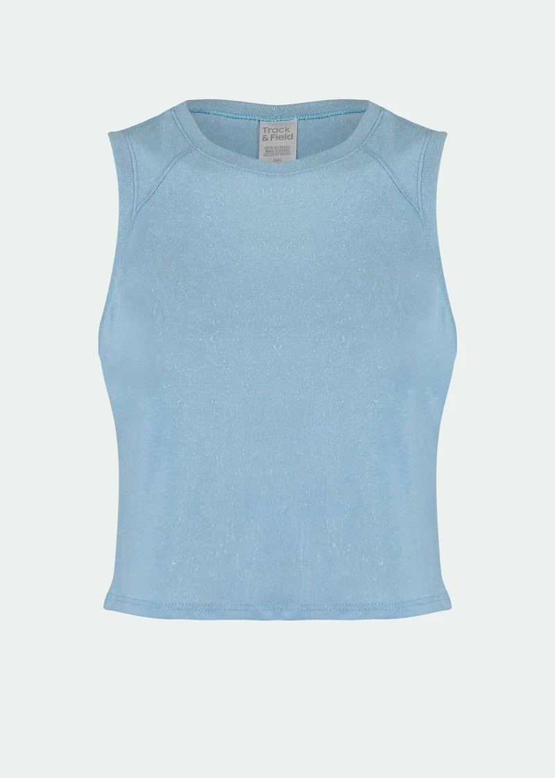 T-Shirt sem Manga Mulher Cropped