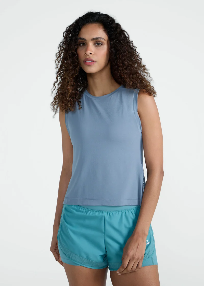 T-Shirt sem Manga Mulher Run