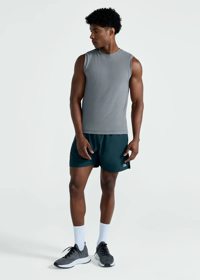 T-Shirt sem Manga Homem Thermodry Run