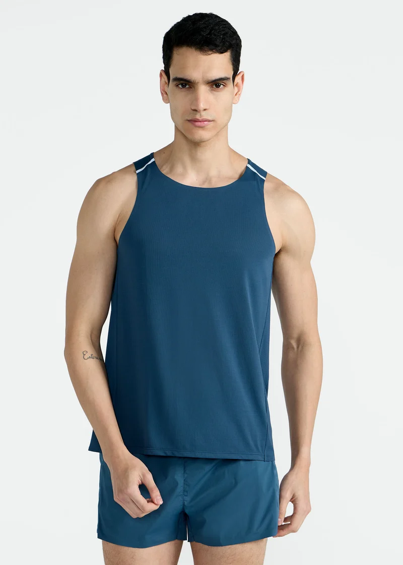 T-Shirt sem Manga Homem Runner