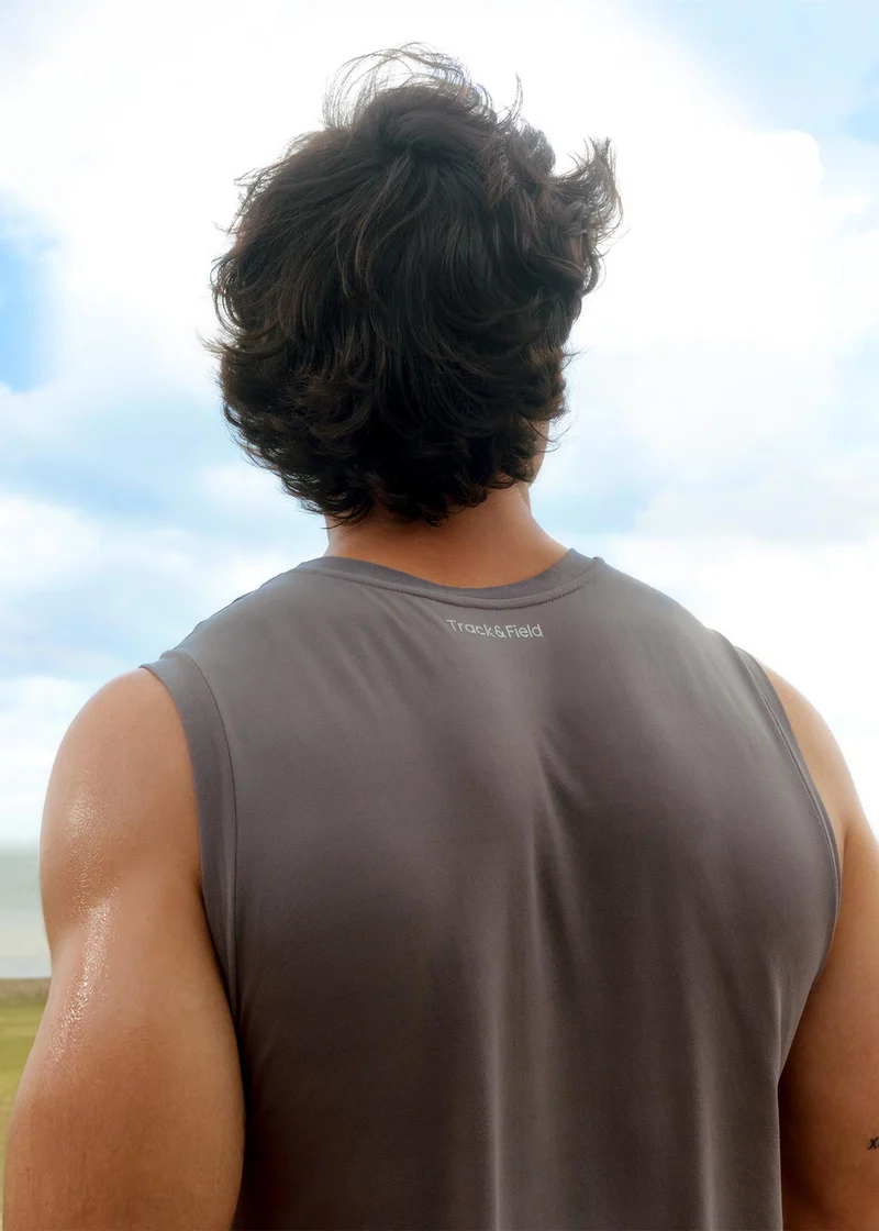 T-Shirt sem Manga Homem Sports