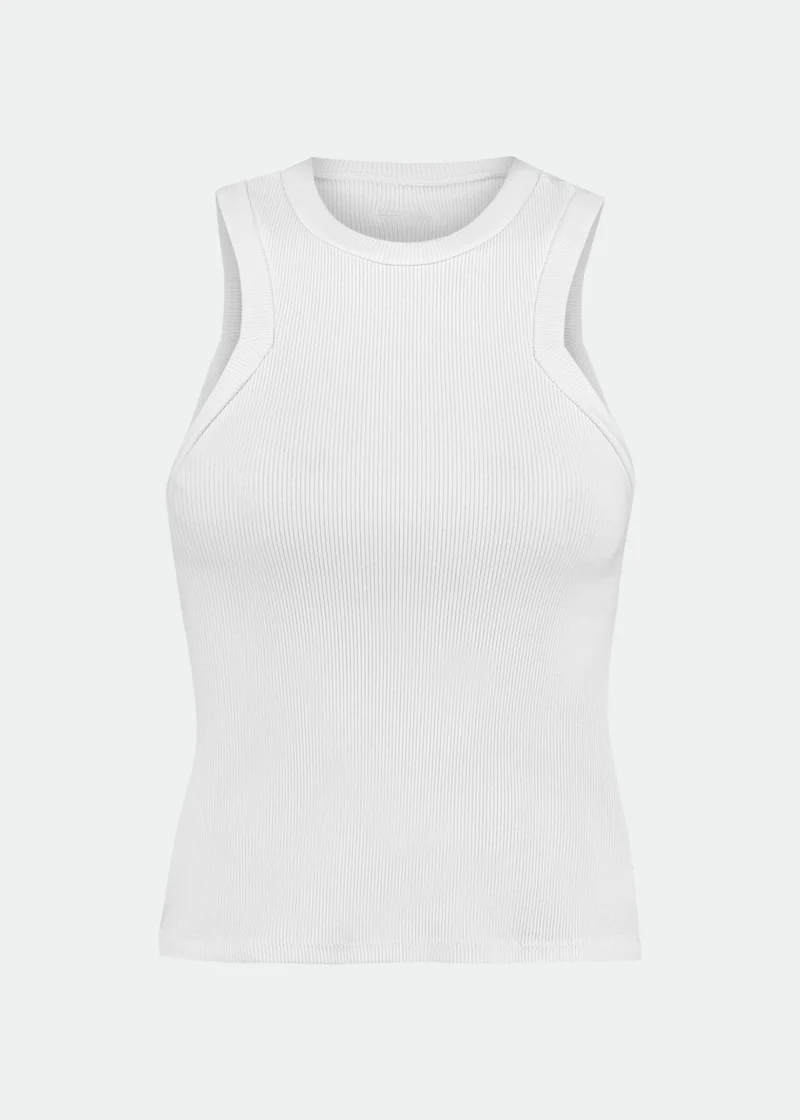 T-Shirt sem Manga Mulher Slim Cavada