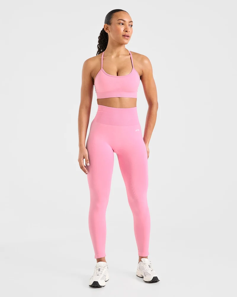 Empower Seamless Sports Bra - Baby Rose