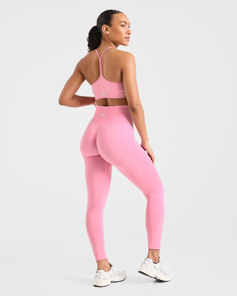 Empower Seamless Leggings - Baby Rose