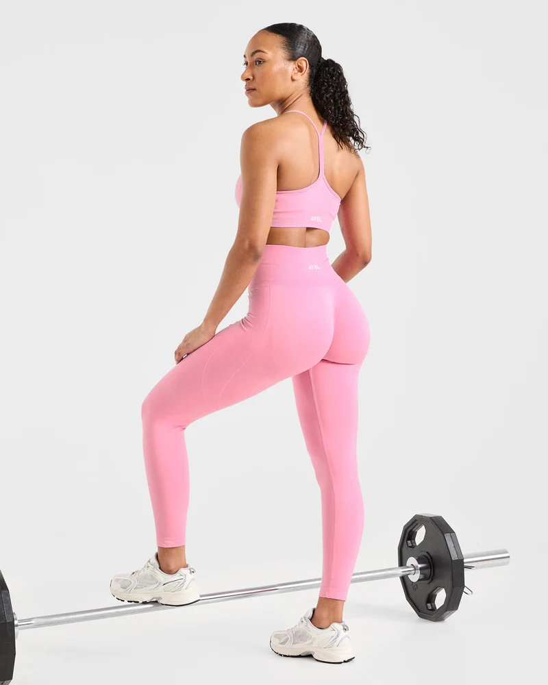 Empower Seamless Leggings - Baby Rose