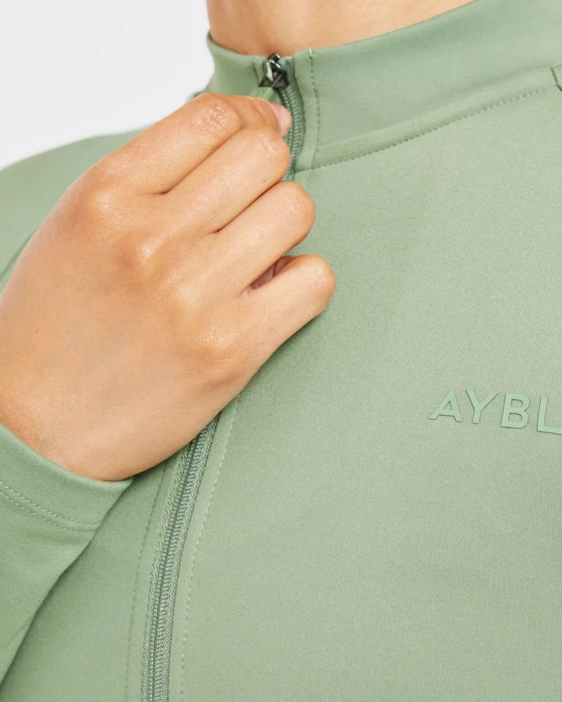 Staple Zip Jacket - Olive Vert