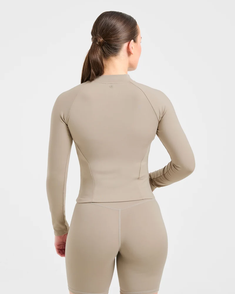 Staple Zip Jacket - Muted Taupe