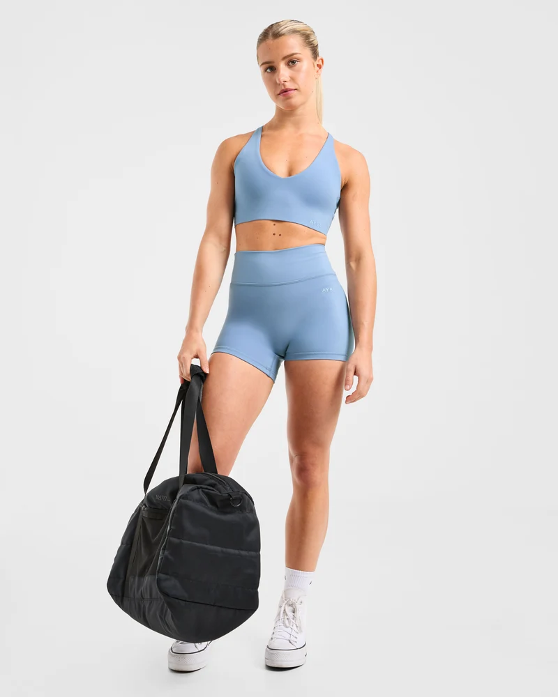 Staple Sports Bra - Slate Bleu