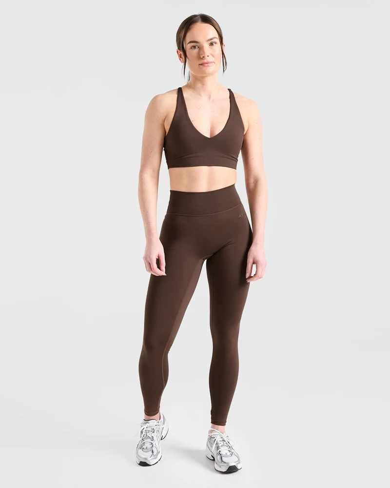 Staple Leggings - Marron