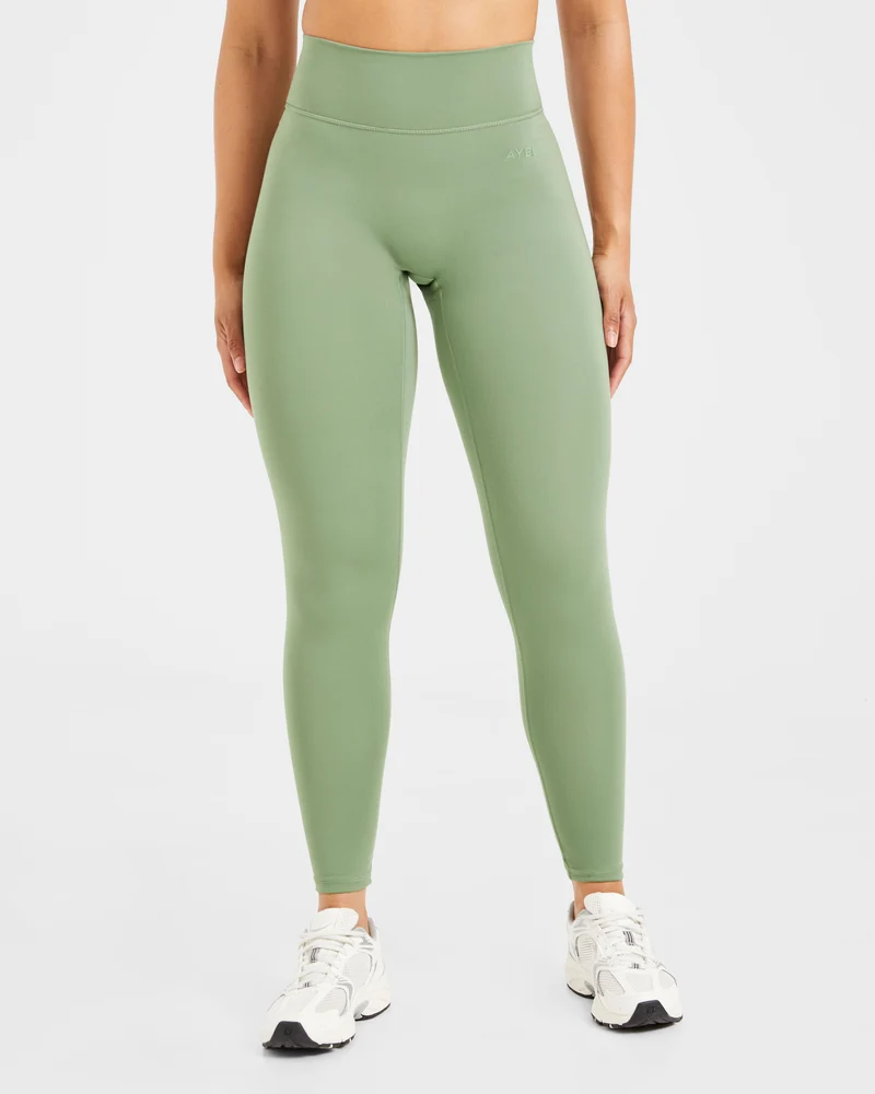 Staple Leggings - Olive Vert