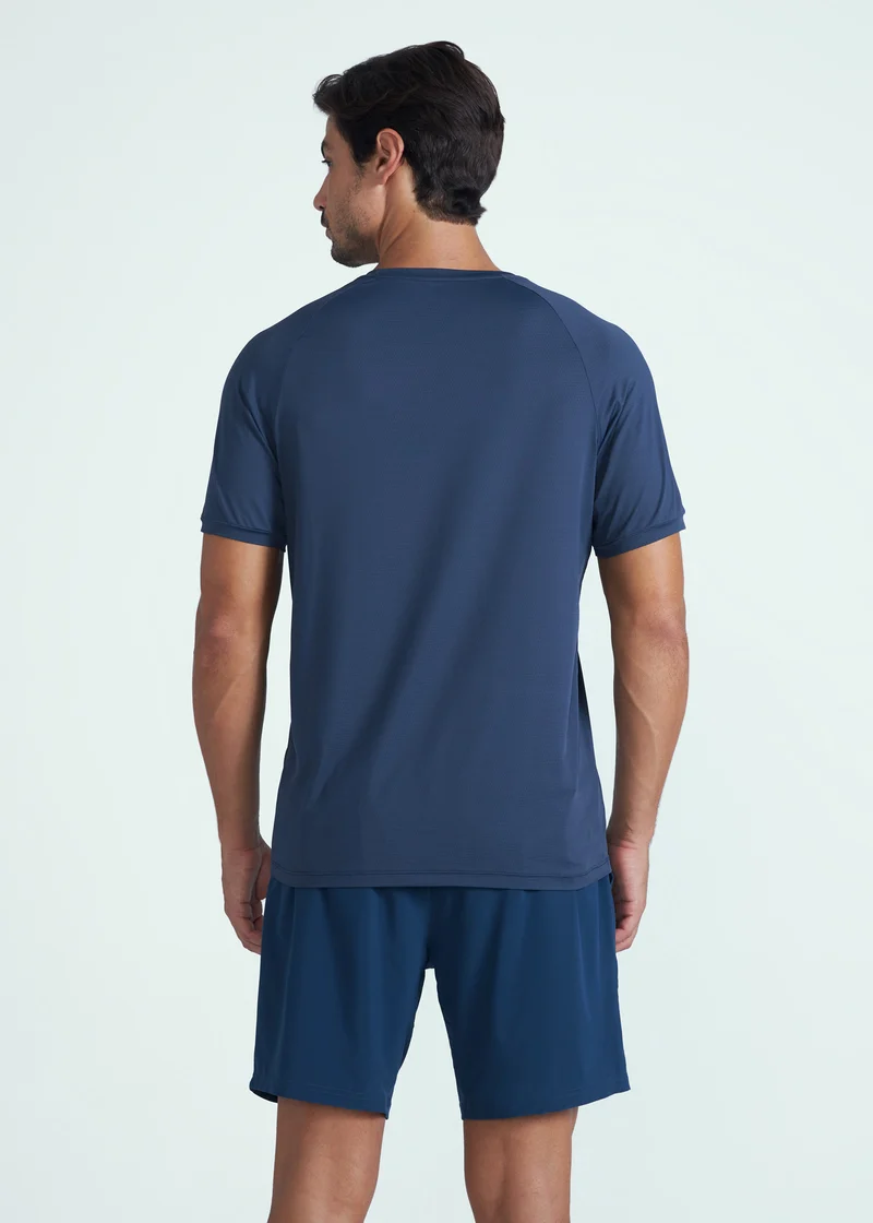 T-shirt Homem Manga Curta UV Mesh