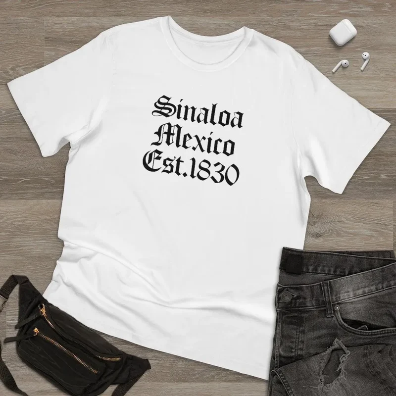 Libre y Soberano de Sinaloa Mexico est 1830 T-shirt
