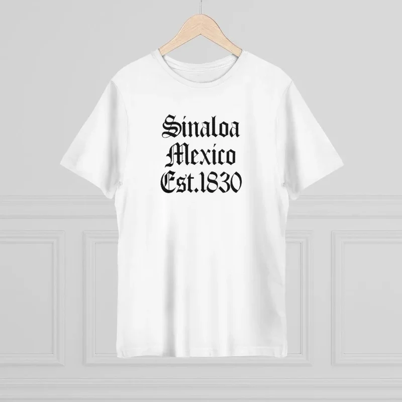 Libre y Soberano de Sinaloa Mexico est 1830 T-shirt