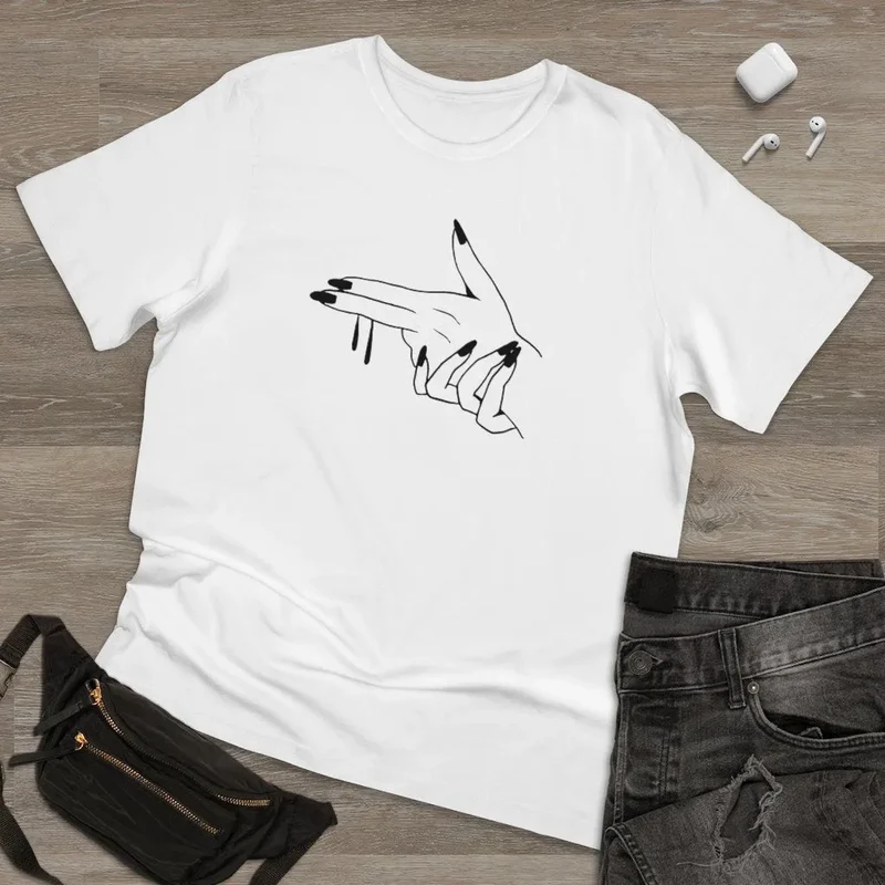 Boss Lady Bang Bang Finger Nails T-shirt