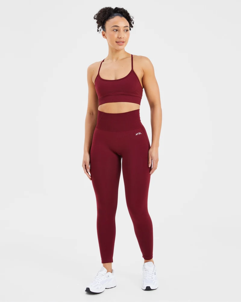 Empower Seamless Leggings - Rouge Wine
