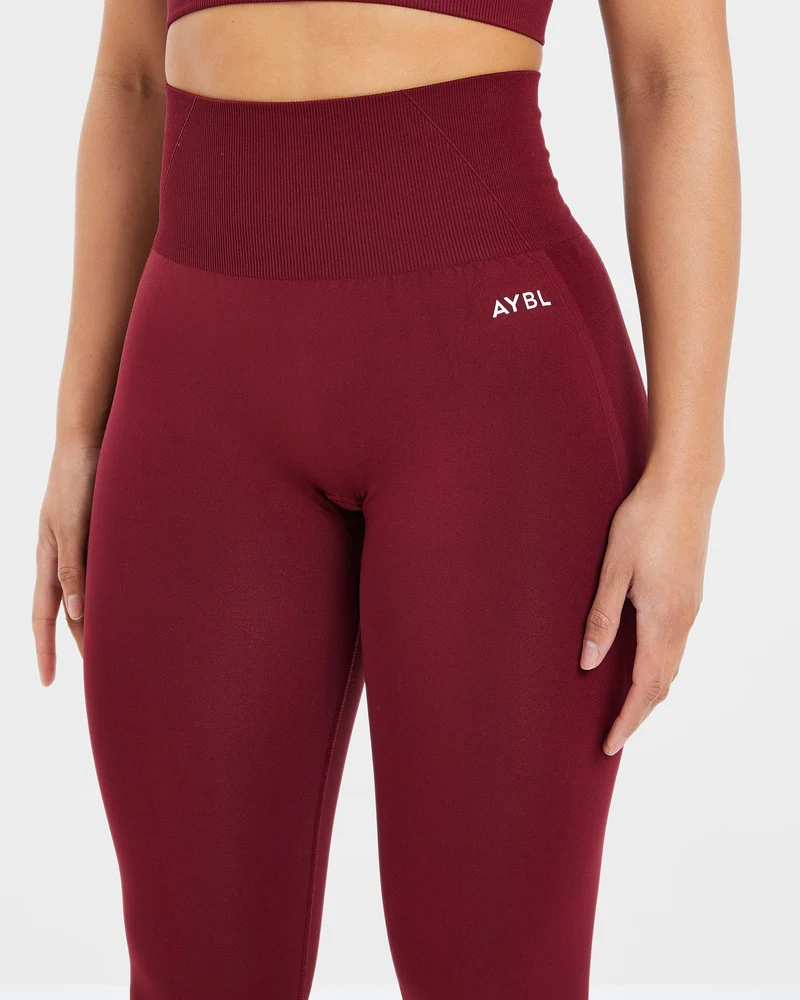 Empower Seamless Leggings - Rouge Wine