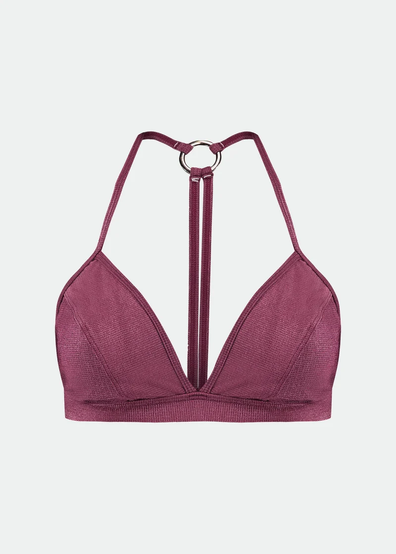 Top Mulher Shine Argola