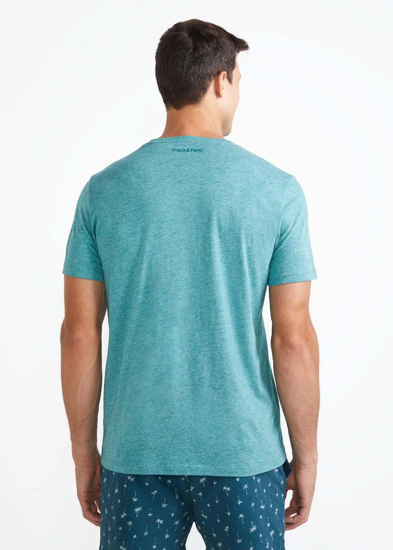 T-Shirt Homem Manga Curta Coolcotton