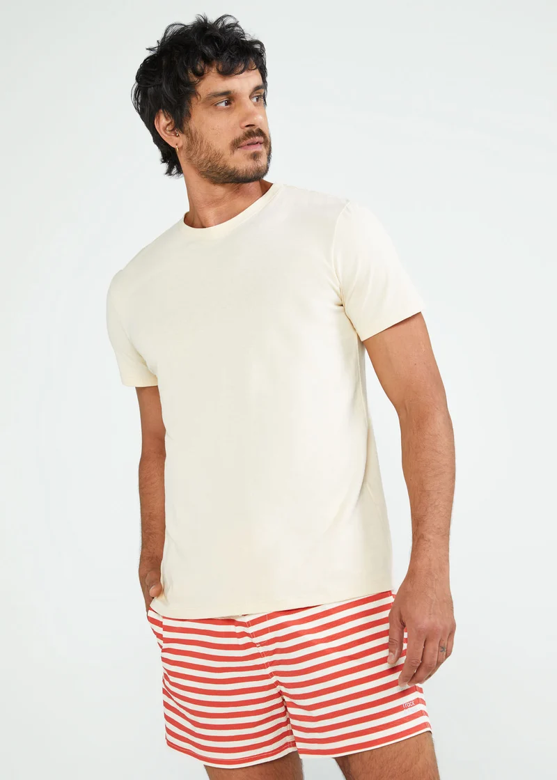 T-Shirt Homem Manga Curta Silk Vibes