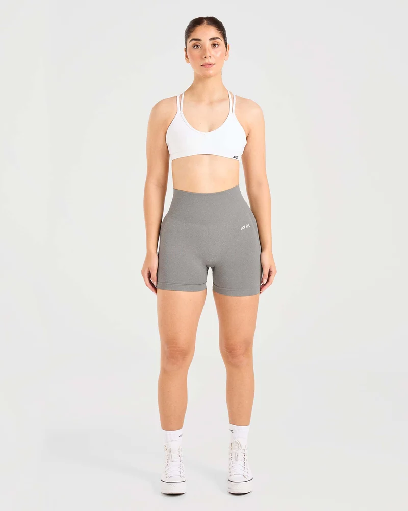 Essential Strappy Sports Bra - Blanc