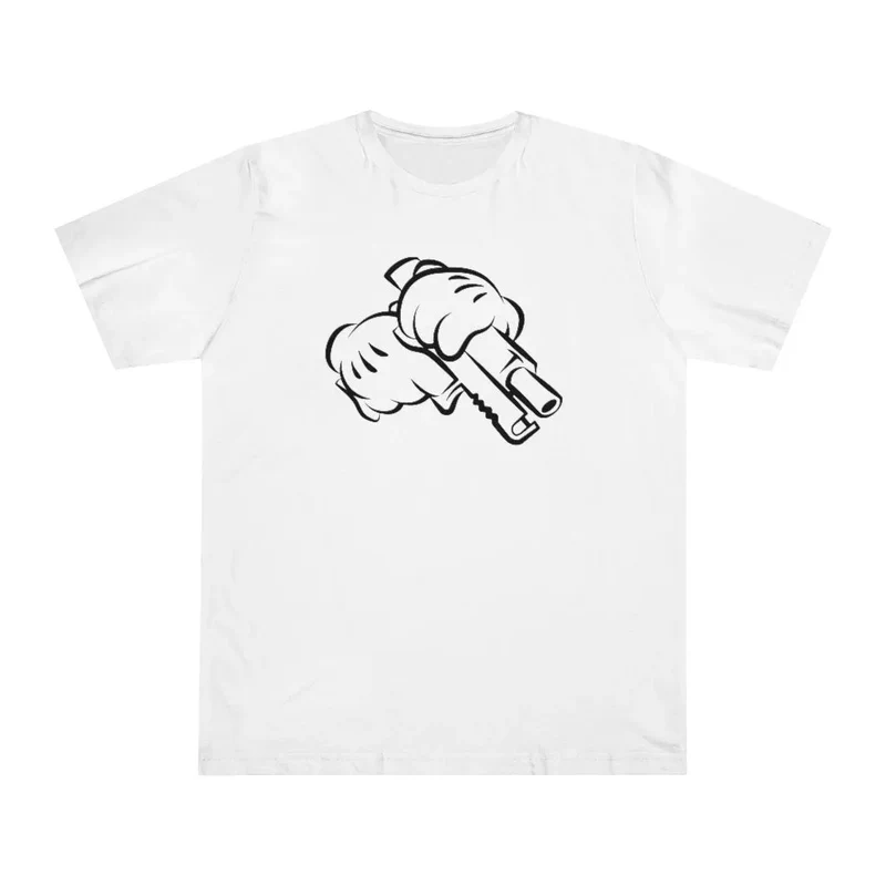 Gangster check his Baby Be Real Ammo T-shirt