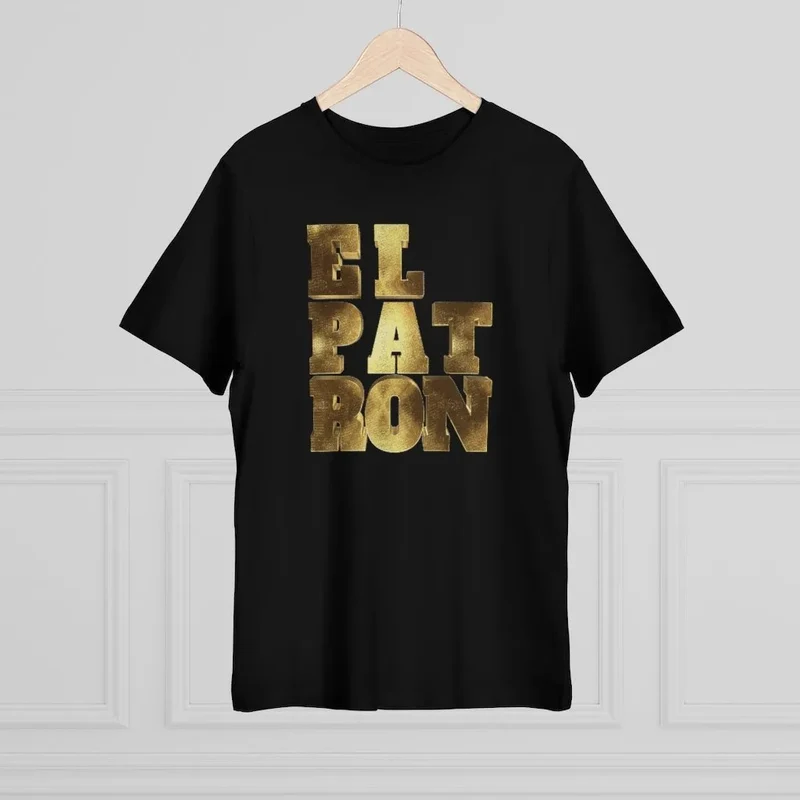 Gold Pablo El Patron Colombian El Jefe Boss T-shirt