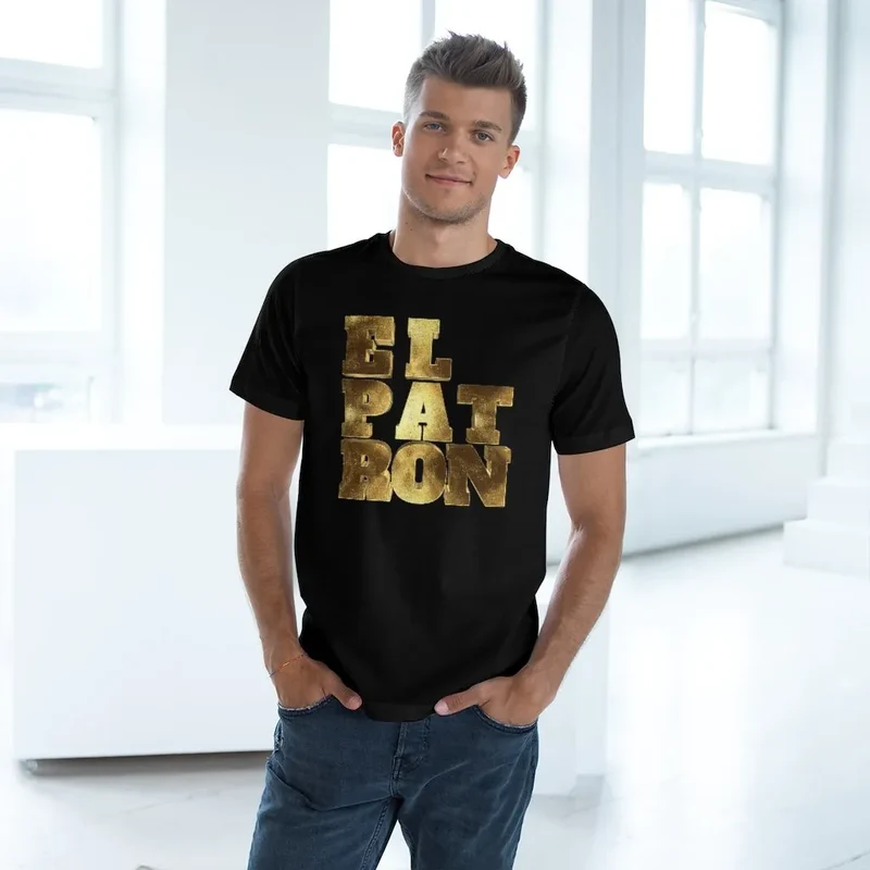 Gold Pablo El Patron Colombian El Jefe Boss T-shirt