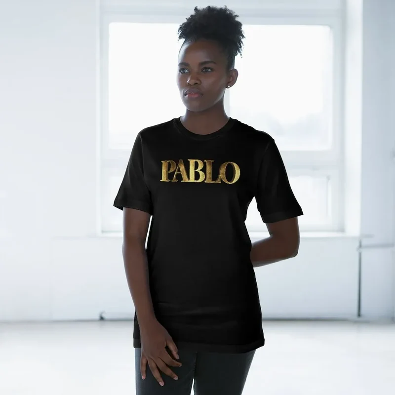Don Pablo Gold El Jefe Colombian Boss T-shirt