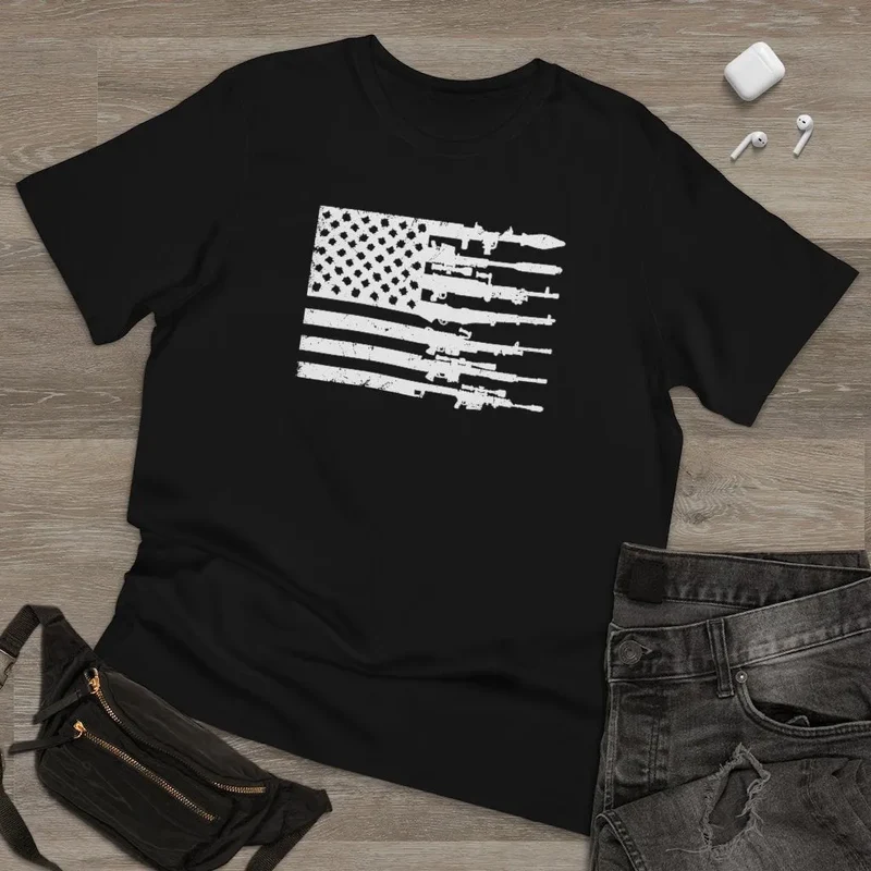 Military American Flag Local Patriotic T-shirt
