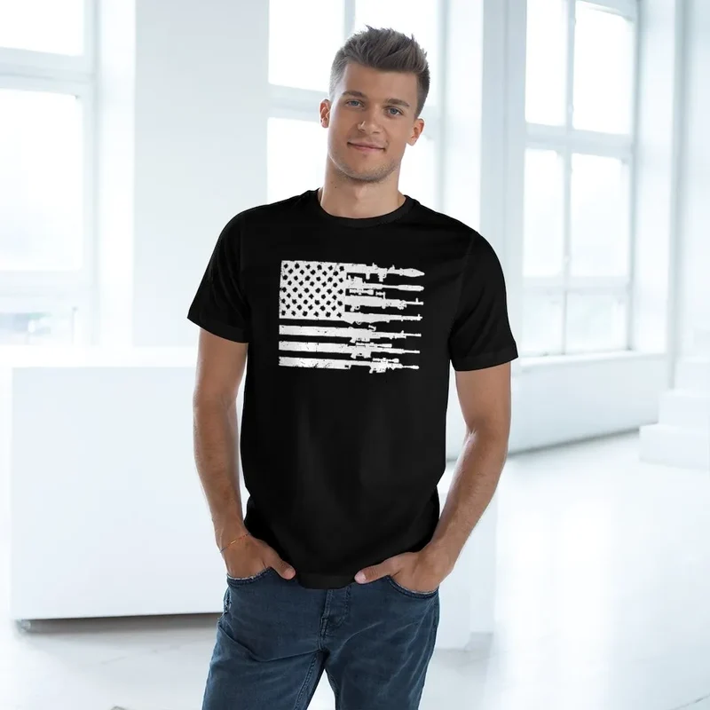 Military American Flag Local Patriotic T-shirt