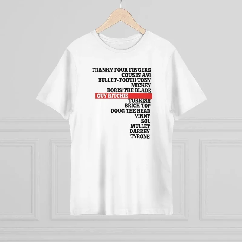 Film Directed by Guy Ritchie characters T-shirt