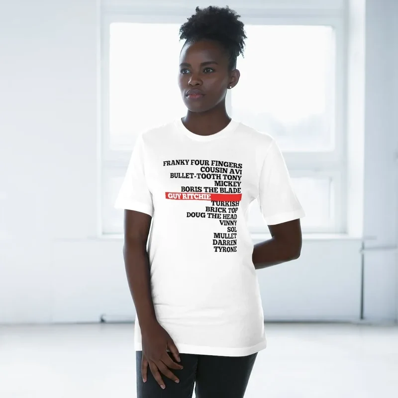 Film Directed by Guy Ritchie characters T-shirt