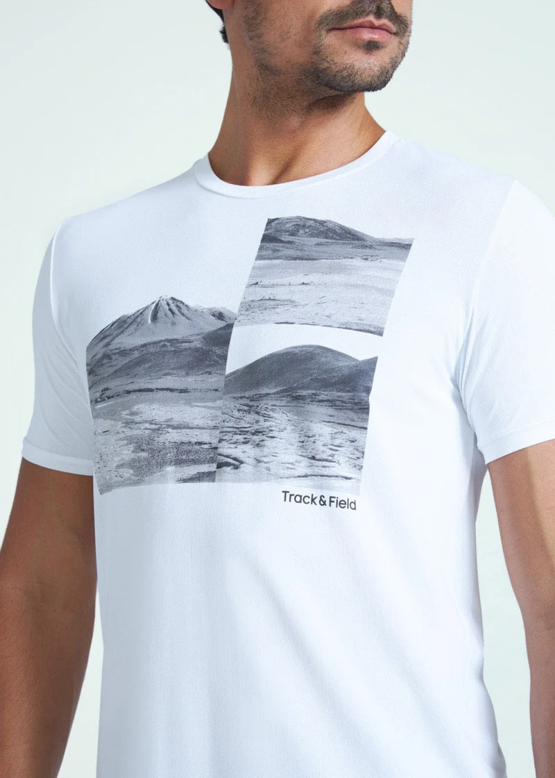 T-Shirt Homem Manga Curta Thermodry Quadros