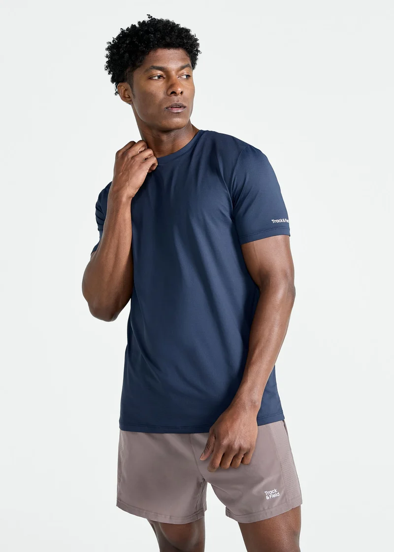 T-Shirt Homem Manga Curta Uv Mesh