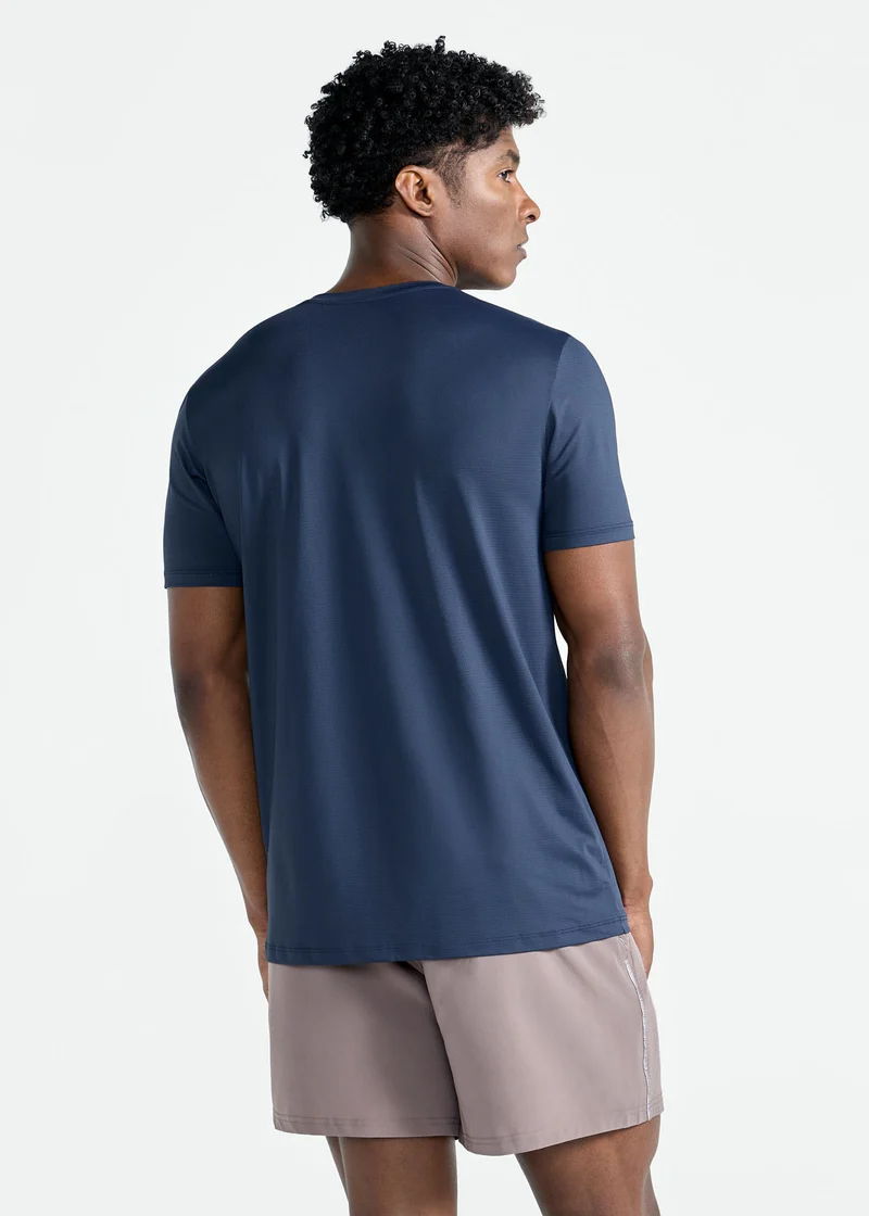 T-Shirt Homem Manga Curta Uv Mesh
