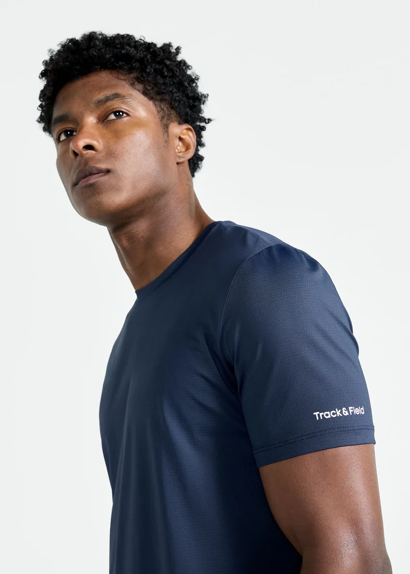 T-Shirt Homem Manga Curta Uv Mesh
