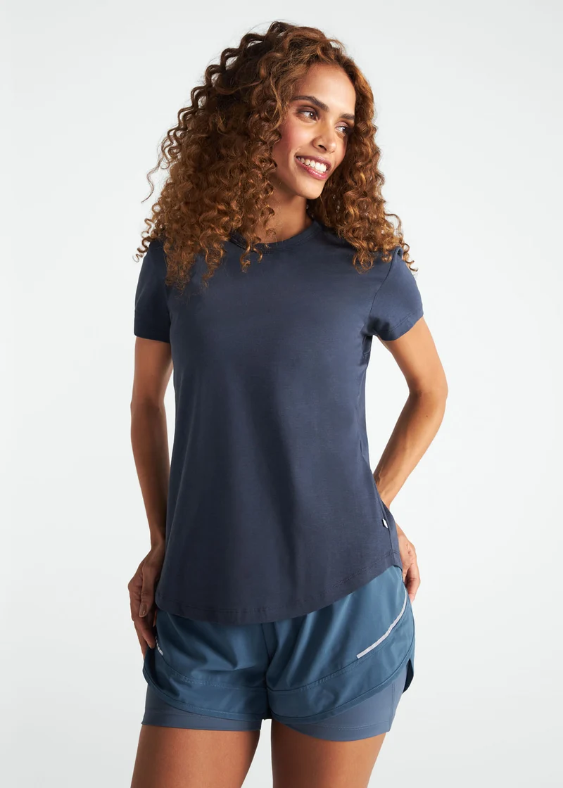 T-Shirt Mulher Manga Curta Perfect t