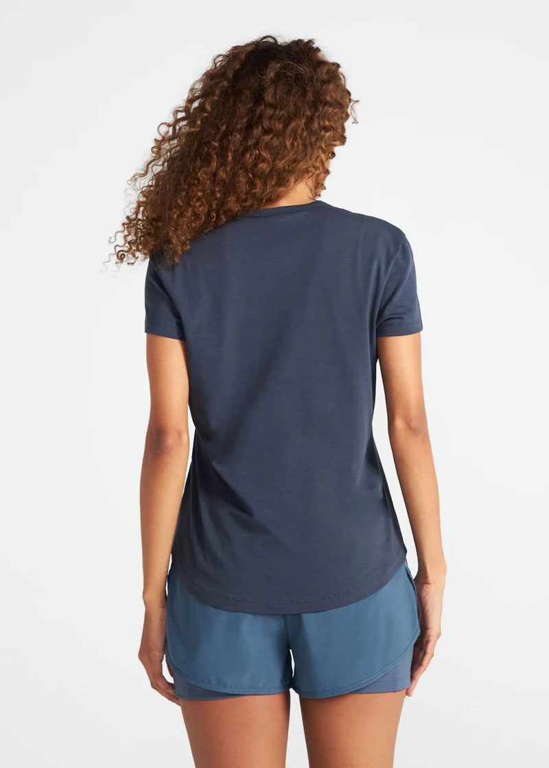 T-Shirt Mulher Manga Curta Perfect t