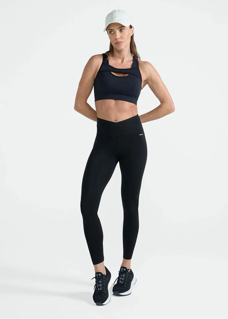 Calça Legging Mulher Transpasse