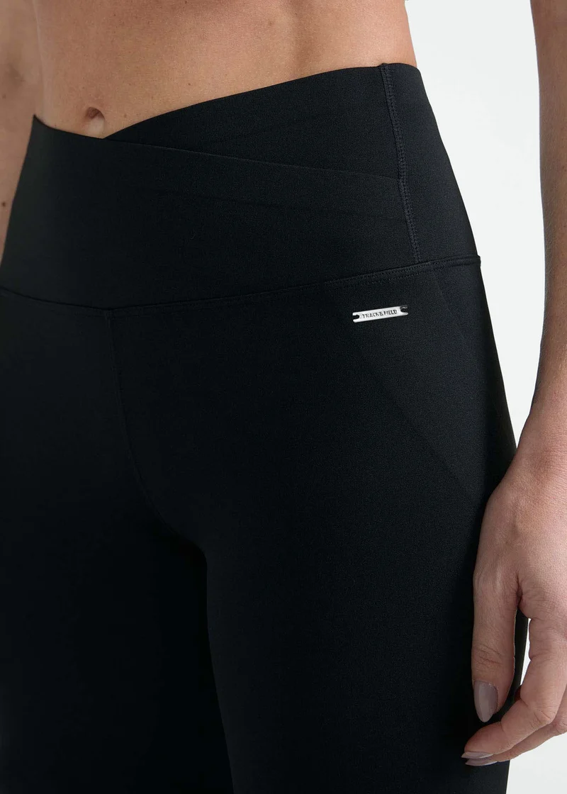 Calça Legging Mulher Transpasse